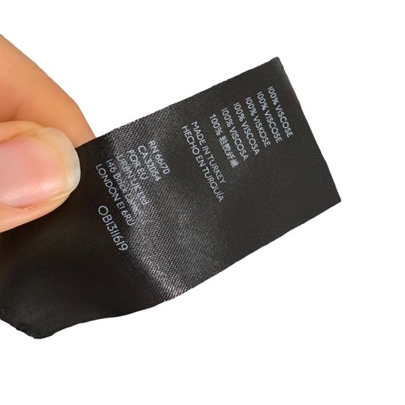 Maeve Long Sleeve Black Multicolor Partial Button Up Top XL - Picture 4 of 7